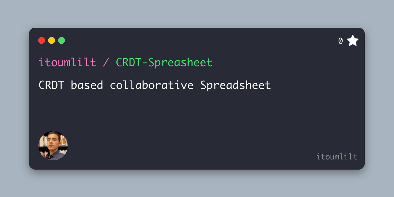 2021_04_24 CRDT Collaborative Spreadsheet